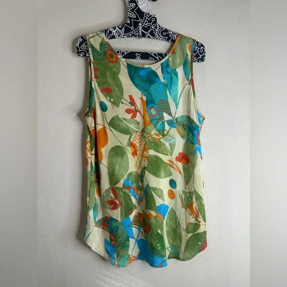 Jams World tank top lantern skies pattern size large - Picture 2 of 4